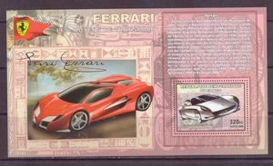 Congo, Souvenir Sheet, Ferrari, Italian Classic Sports Cars, MNH, 2006 - Picture 1 of 1