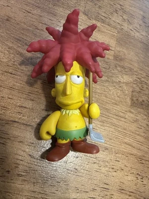 Kidrobot The Simpsons series 1 Sideshow Bob with rake 3-inch vinyl figure - Image 1 of 4