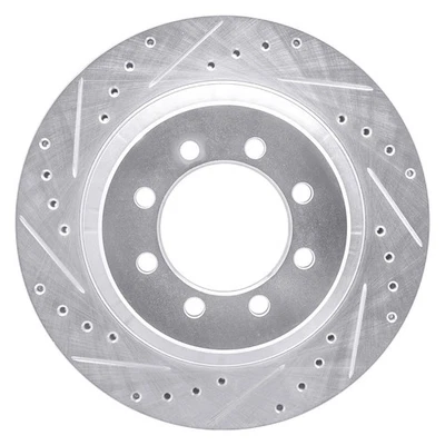 For Ford E-350 Econoline 75-94 Brake Rotor DFC Premium Drilled & Slotted Front Foto 1 de 4