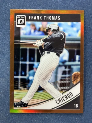 2018 Donruss Optic Bronze #81 Frank Thomas Chicago White Sox - Image 1 of 2