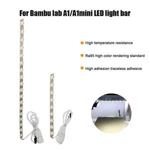 Printer Lights Bar Strips Long LED 3D Printer Lights lab X1L7 P4D8 For A4B1 V7Q8 - Zdjęcie 1 z 15