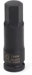 Sunex 36489 Avvitatore 3/8 Pollici 14mm Presa a Impatto Esagonale 3/8"  - Foto 1 di 6