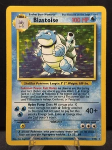 Blastoise 2/102 Base Set Unlimited - Holo - VINTAGE - WOTC - Pokemon TCG Card - Picture 1 of 6