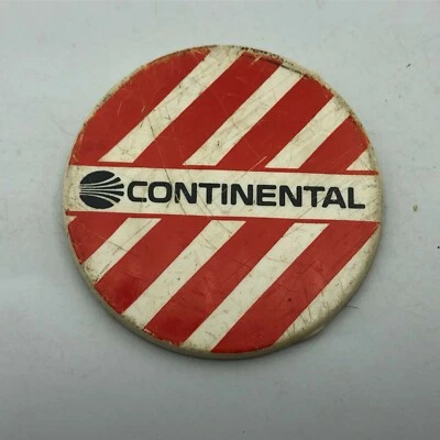 Vtg Stoffel Seals Continental Airlines Minor Pin Badge Button Rough AS IS  P9 - Image 1 of 4