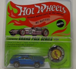 Hot Wheels Redline1969Vintage Custom AMX 1968 Grand Prix Series Blue AMC Javelin - Picture 1 of 13