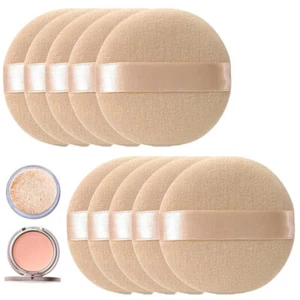 5 PACK POWDER PUFF COSMETIC MAKEUP FACE SPONGES BEAUTY FOUNDATION COMPACT SET - Picture 1 of 16
