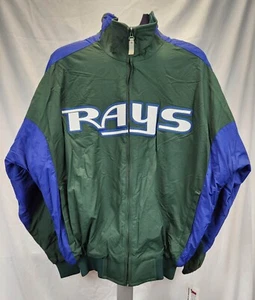 Vintage Tampa Bay Rays Jacke AUTHENTIC Majestic MLB Collection ERWACHSENE - Bild 1 von 8