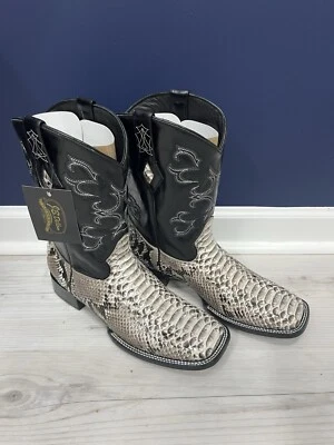 Botas JB Dillon Piel Pitón Talla 12 con caja Foto 1 de 4