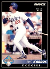 1992 Pinnacle Eric Karros Baseball Cardss #256