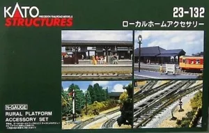 Kato 23-132 Rural Platform Accessory Set N Scale - Picture 1 of 1