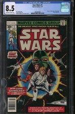 Star Wars #1 CGC 8.5 (OW-W) Part 1 of "Star Wars: A New Hope"