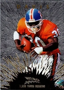 1997 Collector's Edge Nitro Insert #75 Terrell Davis - Picture 1 of 2