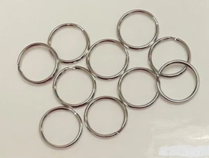 20pc Split Ring 20mm Key Holder Keyring Keychain Craft A63-1 Aussie Seller - Picture 1 of 1