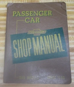 1949 Chevrolet Shop Manual. Genuine GM Service Manual. Repair Manual - Bild 1 von 8