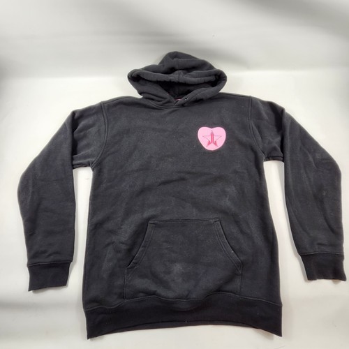 VETEMENTS Felpa con cappuccio media Jeffree Star moda cosmetica cuori caramelle cultura pop