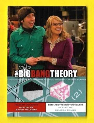 The Big Bang Theory Season 3 & 4 Dual Wardrobe DM-06 Howard Wolowitz /Bernadette - Image 1 of 3