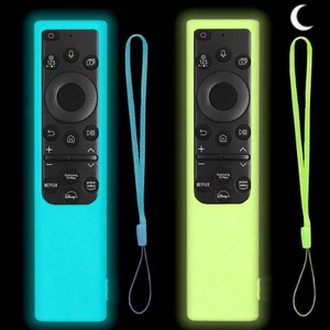 2 Pack Remote Cover for Samsung Smart TV, Silicone Protective Case for Samsun... - Picture 1 of 7