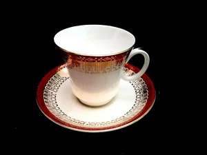 Royal Grafton Fine Bone China Majestic Cup Saucer Collectible Gildet England - Picture 1 of 7