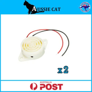 2x Genuine HYT-3015B DC 3-24V 80 decibel sound intermittent buzzer piezoelectric - Picture 1 of 3