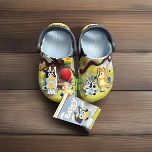 Crocs Bluey Clog Toddler Sizes C4 C5 C6 C7 C8 C9 C10 - Picture 1 of 6