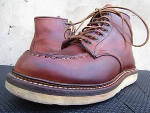 Red Wing 1907 Heritage Classic Moc Toe Brown Work Boots Mens UK 6.5 | US 7.5 D - Bild 1 von 9