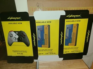 "Cyberpunk 2077 Werbe-Displayboxen, (Menge 3) 21""×13"" - Bild 1 von 3
