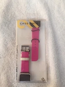 Neu mit Etikett Case-Mate 38 mm Lederband für Apple Watch Elfenbein/Sh rosa Liste $ 30 - Bild 1 von 3