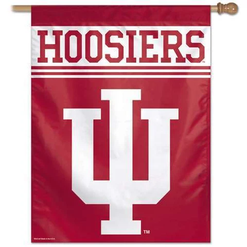 Indiana Hoosiers Banner/vertical Flag 27" X 37" Cover