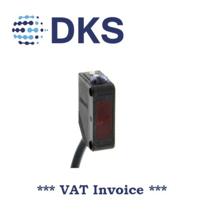 Omron E3Z-D81 2M Diffuse Reflective Photosensor Cable 2m 5 to 100mm pnp 002216 - Image 1 of 4