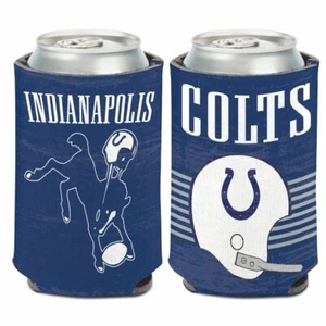 INDIANAPOLIS COLTS VINTAGE LOGO 2 SIDED DESIGN CAN HOLDER NEW WINCRAFT 🐴 - Picture 1 of 1