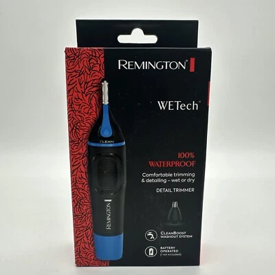 Remington NE3845A Nose, Ear & Detail Trimmer with CleanBoost Technology, Black - Image 1 of 4