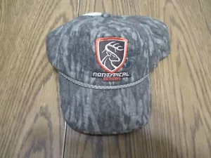 Drake Waterfowl Mens Non-Typical Camo Mesh Snapback Hat Mossy Oak New Bottomland - Picture 1 of 7