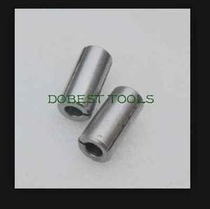 2pcs power collet chuck adapter for tools bits cnc router parts 1/2"to 8mm - Picture 1 of 2