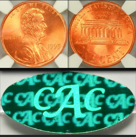 1995 NGC MS68RD CAC Doubled Die Obverse INSANE BEAUTY $1,282 Lincoln Cent DDO 1C Cover