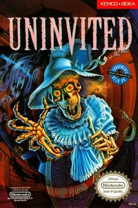 Uninvited NES Box Art Poster Multiple Sizes 11x17-24x36 - Foto 1 di 1