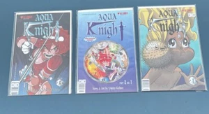Aqua Knight Lot of (3) Comics 2, part 2 no 1 and 6, Viz Comics by Yukito Kishiro - Picture 1 of 7