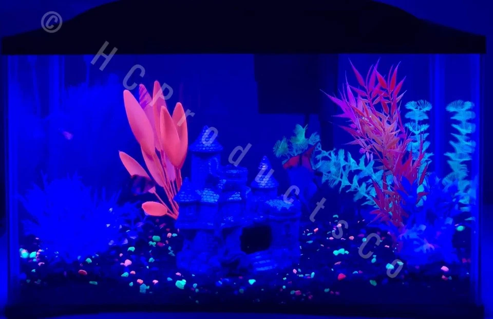 Remote Controlled Fish Tank LED Lights 20 Color/Motion Options 72inch Line Strip - Image 1 of 4
