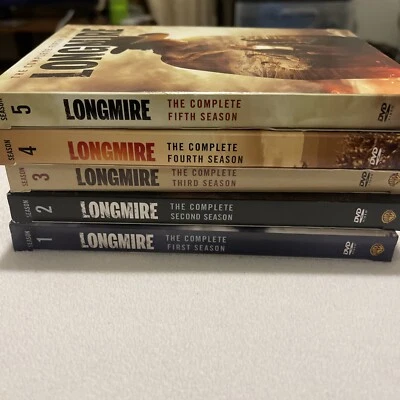 Longmire TV Series  Season 1-5 (1 2 3 4 5) Good Condition - Image 1 of 2