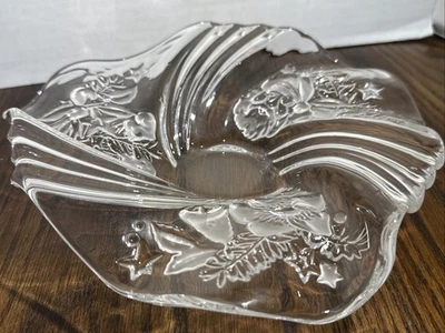 Mikasa Navidad Medley Display 9” Cuenco para servir decoración festiva navideña Foto 1 de 4