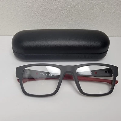 Monturas de gafas Oakley Splinter Pavement OX8077-0652 52/18~137 gris borgoña Foto 1 de 4