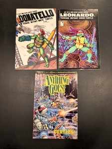 Teenage Mutant Ninja Turtle Comics Donatello Leonardo Anything Goes 3 Stück - Bild 1 von 22