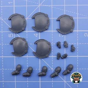 Warhammer 40K Mark 2 MK II Assault Squad Combat Shields Horus Heresy  - Picture 1 of 2