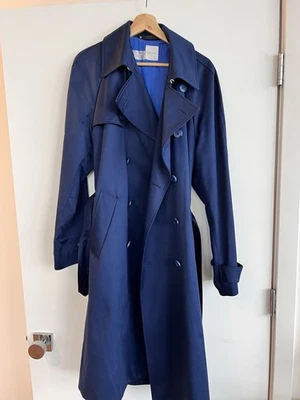 Paul Smith Men’s Blue Trench Coat - Image 1 of 4