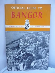 Official Guide to Bangor - North Wales - Illustrated - Map 1968/69 - Picture 1 of 8