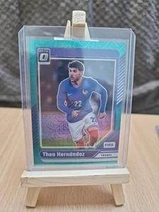 2024-25 Donruss Optic #110 Theo Hernandez Aqua Mojo Panini Prizm 19/49 - Picture 1 of 2