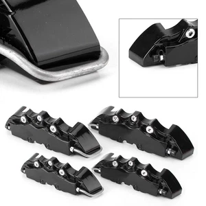 4x Disc Brake Caliper Covers 3D Set Front Rear Car Truck Fit 14"-17 " Wheels Car - Picture 1 of 9