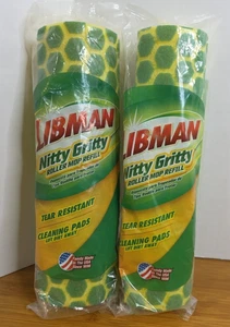 2 Libman Nitty Gritty Roller Mop Nachfüller Ersatz Wischkopf reißfest NEU - Bild 1 von 7