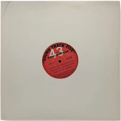 Veterans Administration Sound Track Five 43 - The Seekers, Al Martino 12" LP NM Foto 1 de 3
