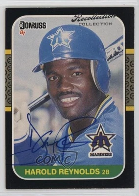Donruss Timelines Recollection Collection 2004 recompra/65 Harold Reynolds automático Foto 1 de 2