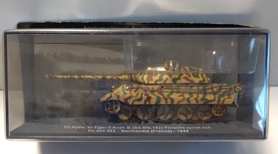 DE AGOSTINI 1:72 CARRO ARMATO PZ.KPFW. IV TIGER II AUSF. B FRANCE 1944  ART E - Immagine 1 di 2